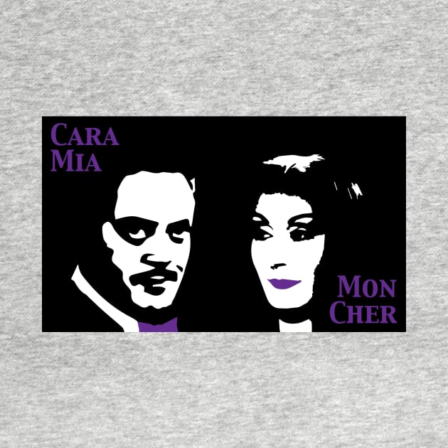 Cara Mia Mon Cher- Gomez and Morticia Addams, Addams Family by Pixel Paragon